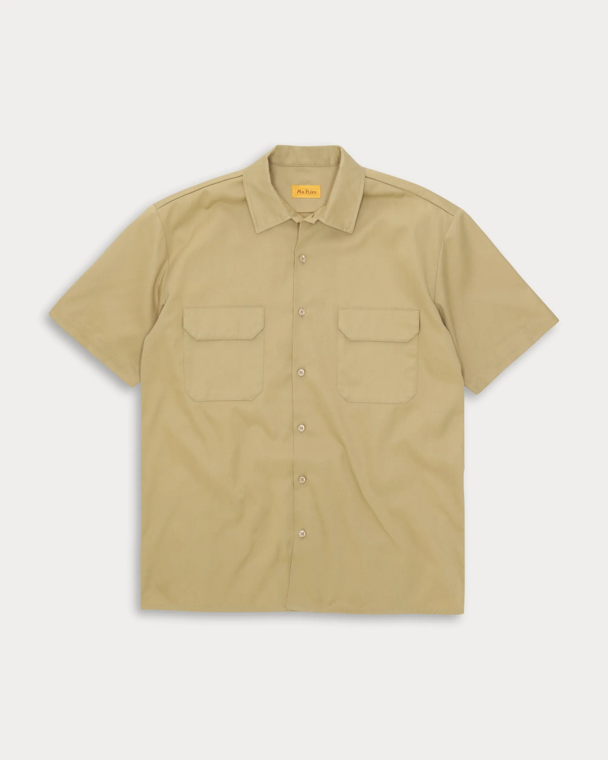 Hap Camicia Manica Corta in Twill sold by Fortela