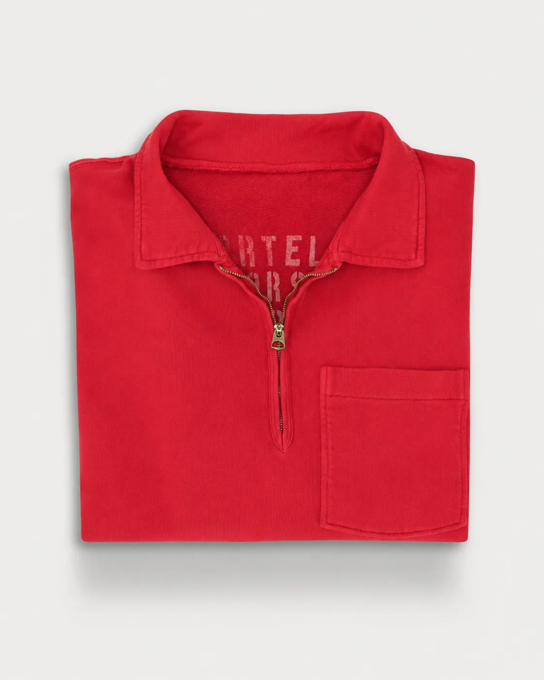 Yale Felpa In Cotone Felpato Con Colletto E Zip sold by Fortela product image thumbnail 4