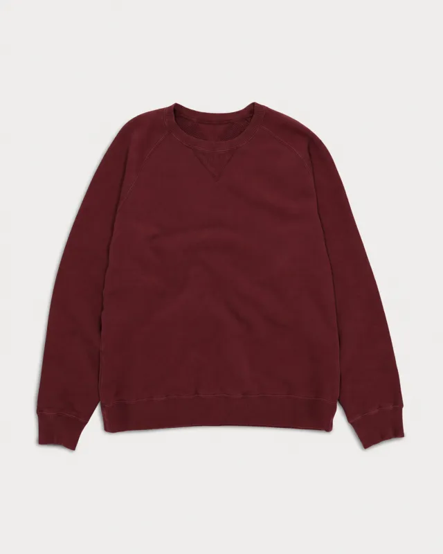 Harvard Felpa Girocollo in Jersey Felpato con taglio Raglan made by Fortela