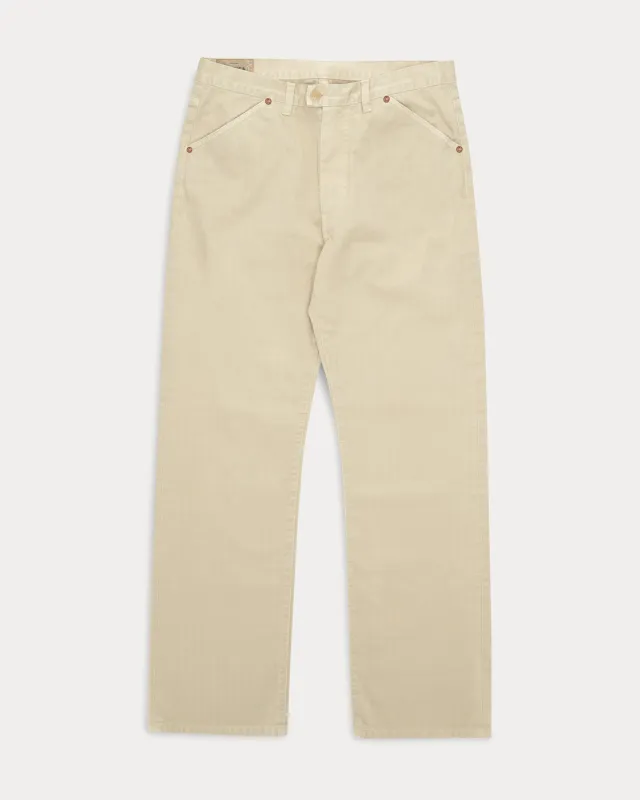 Mcqueen Pantaloni in Herringbone di Cotone made by Fortela