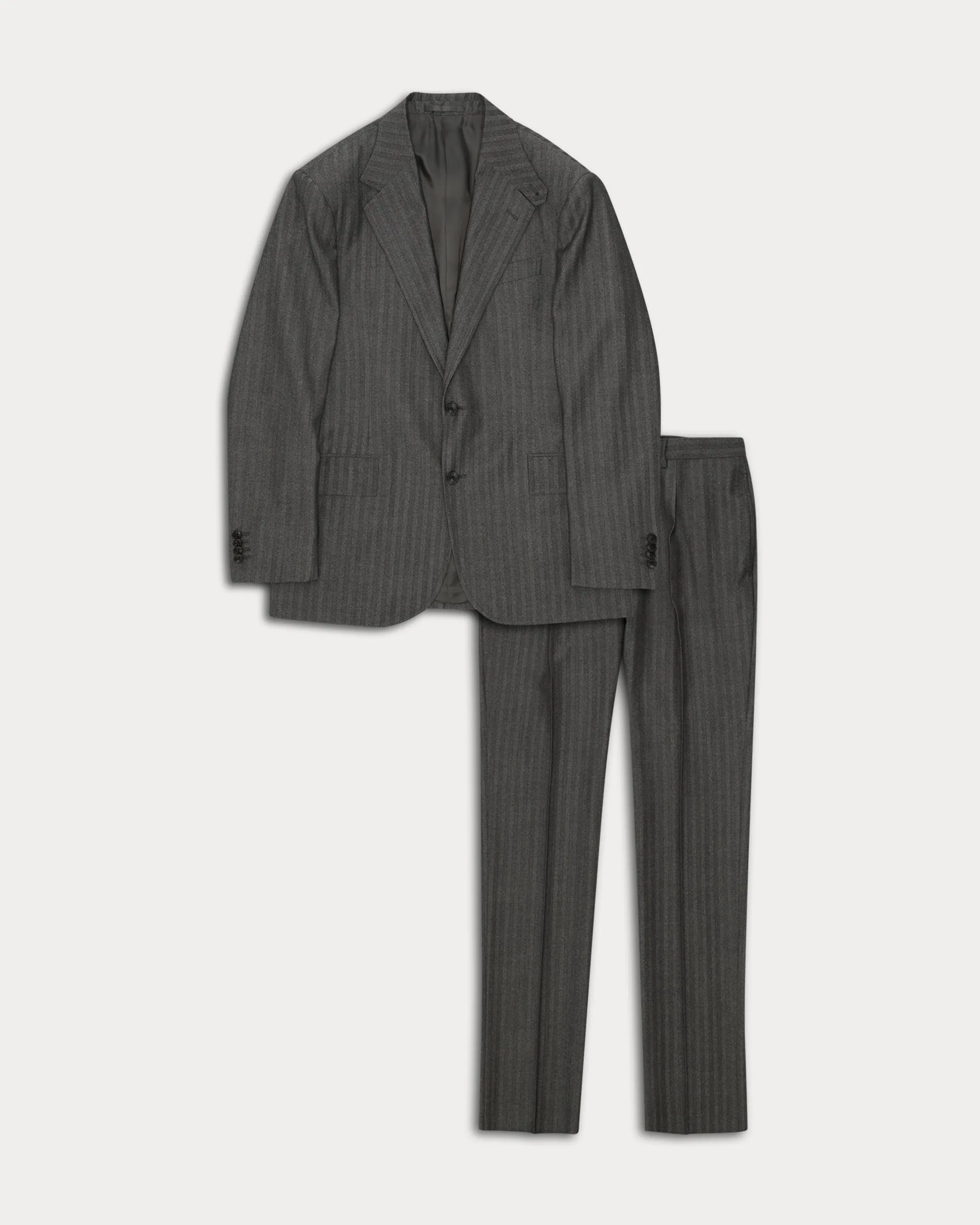 Bertolucci Abito in Lana Herringbone sold by Fortela