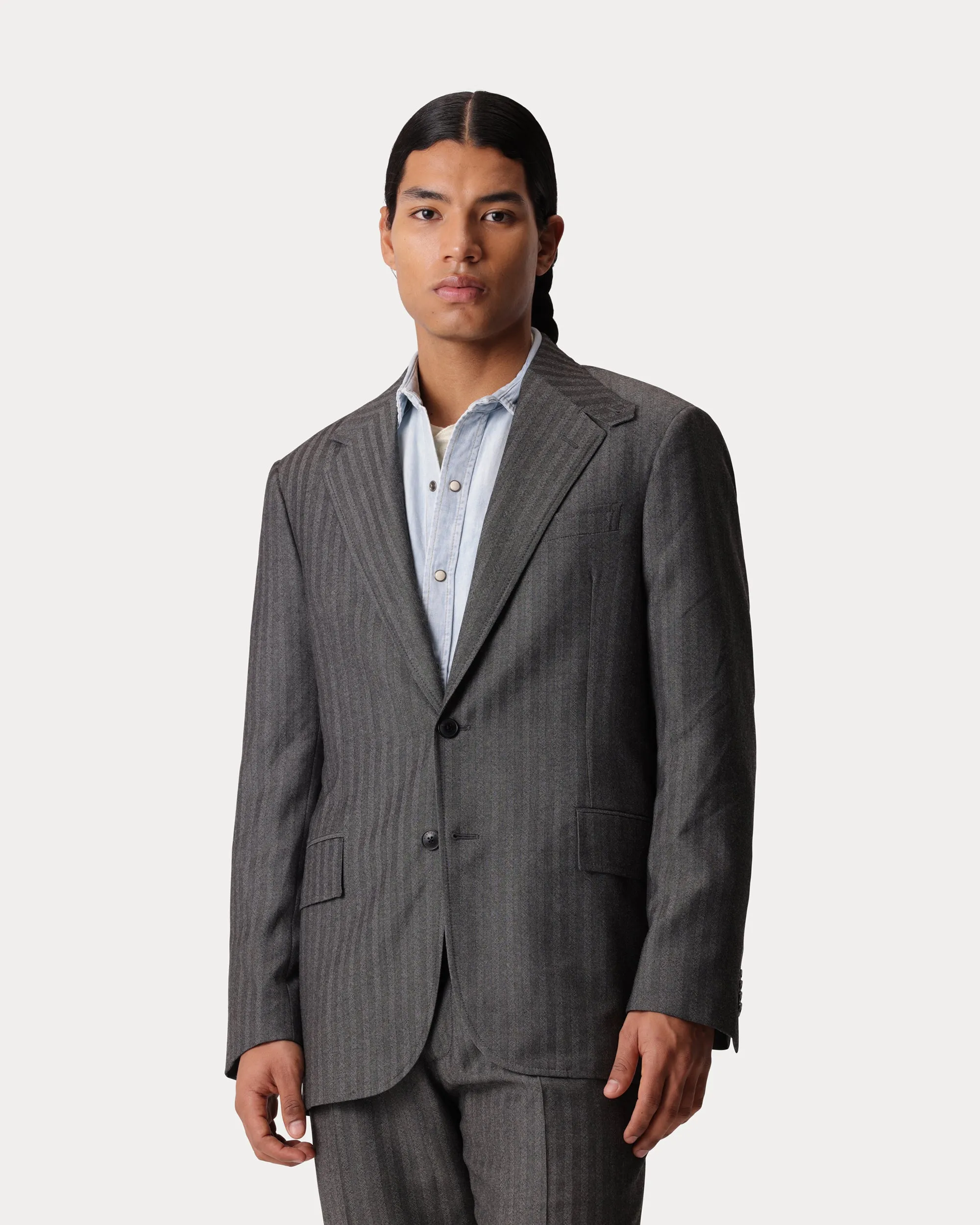 Bertolucci Abito in Lana Herringbone sold by Fortela product image thumbnail 4