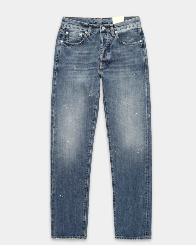 965 John Japan Denim Cimosato 5 Tasche Regular Fit Custom Wash - L29'' made by Fortela