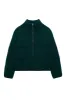 ELBA CASHMERE CABLE KNIT PUFFER | DEEP FOREST sold by Sablyn