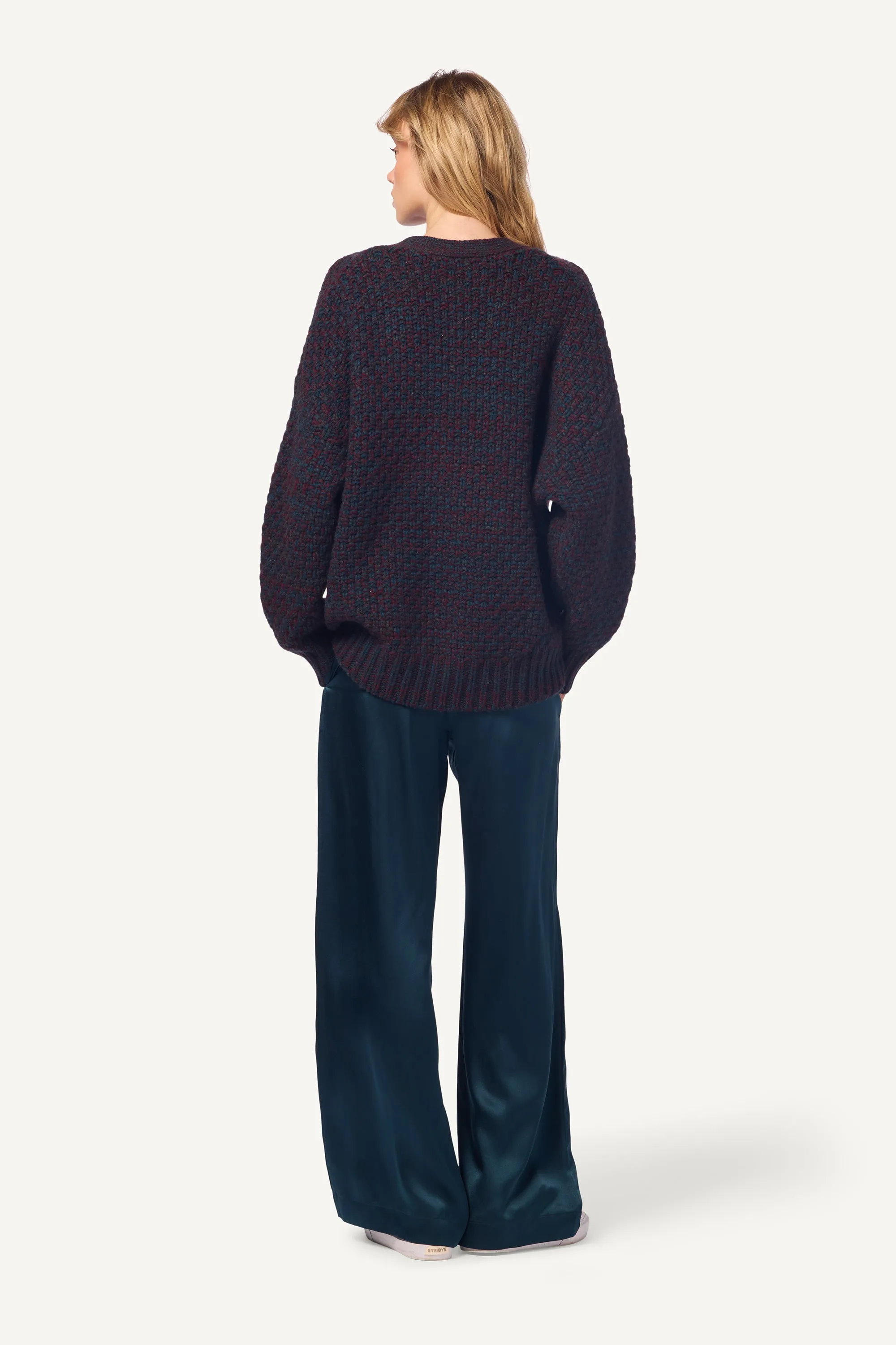 BRYNN WIDE LEG SILK PANT | COMPASS sold by Sablyn product image thumbnail 3