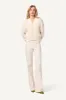 CALA SHRUNKEN SHERPA BOMBER | GARDENIA sold by Sablyn