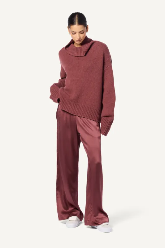 BRYNN WIDE LEG SILK PANT | CIMARRON sold by Sablyn