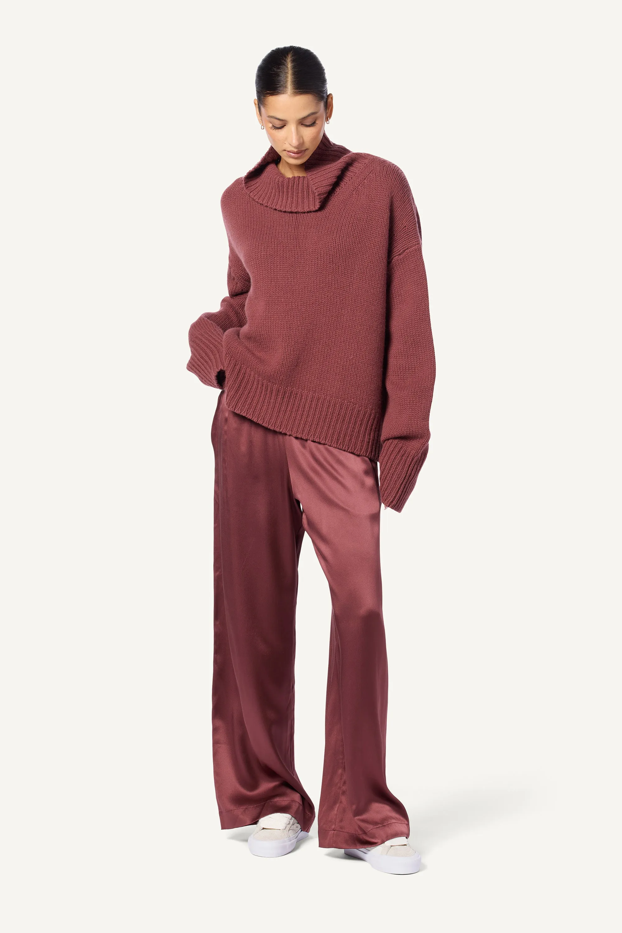 BRYNN WIDE LEG SILK PANT | CIMARRON sold by Sablyn