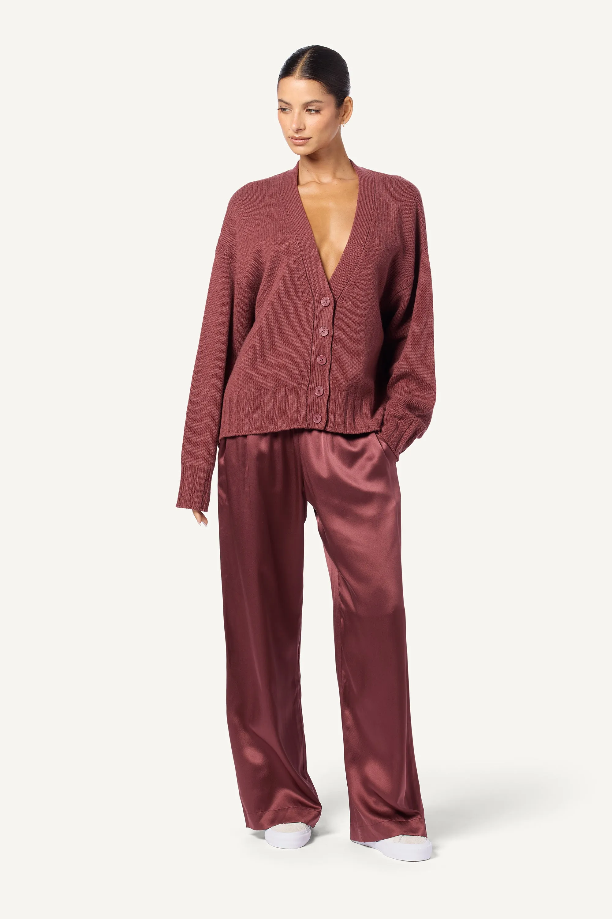 BRYNN WIDE LEG SILK PANT | CIMARRON sold by Sablyn product image thumbnail 2