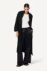 EDEN CASHMERE DUSTER WITH POCKETS | BLACK sold by Sablyn