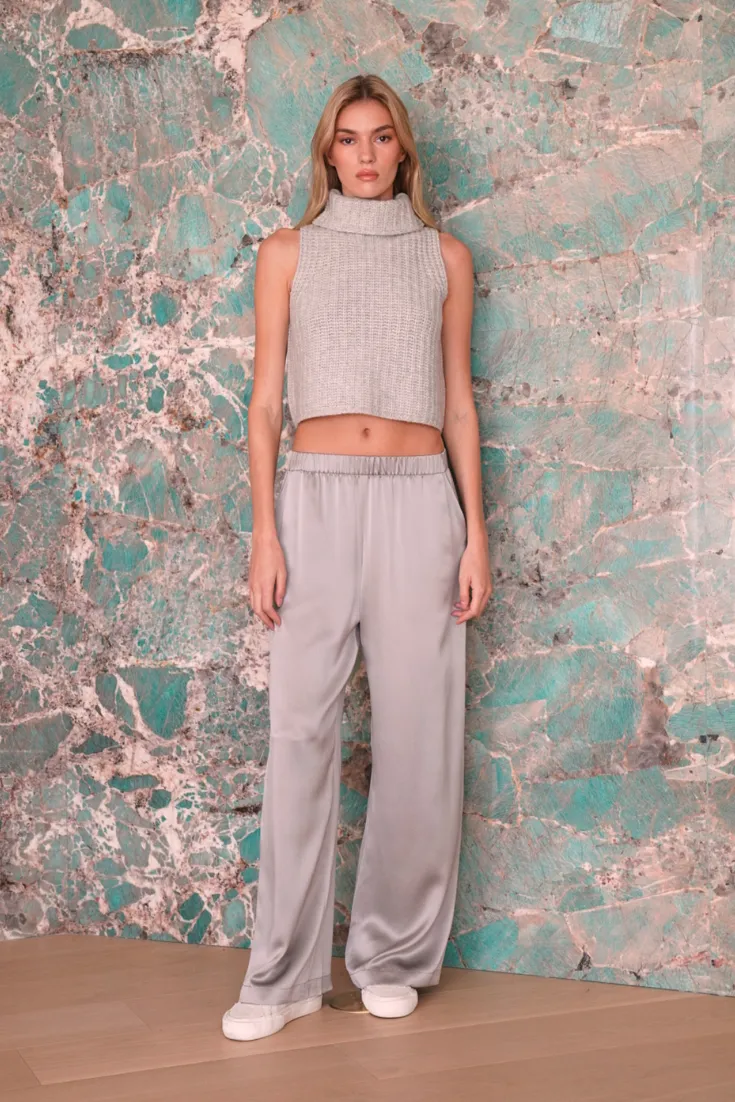 SAIGE SLEEVELESS TURTLENECK | FOGGY sold by Sablyn product image thumbnail 3