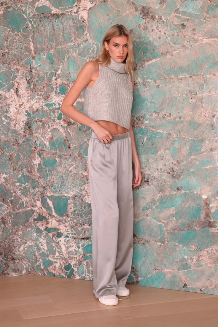 SAIGE SLEEVELESS TURTLENECK | FOGGY sold by Sablyn product image thumbnail 5