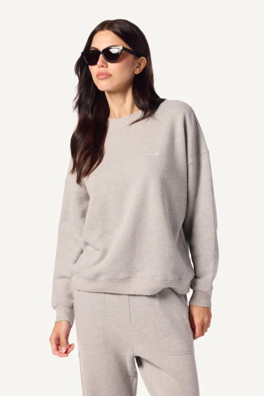 ROMY CLASSIC SWEATSHIRT | FOGGY sold by Sablyn