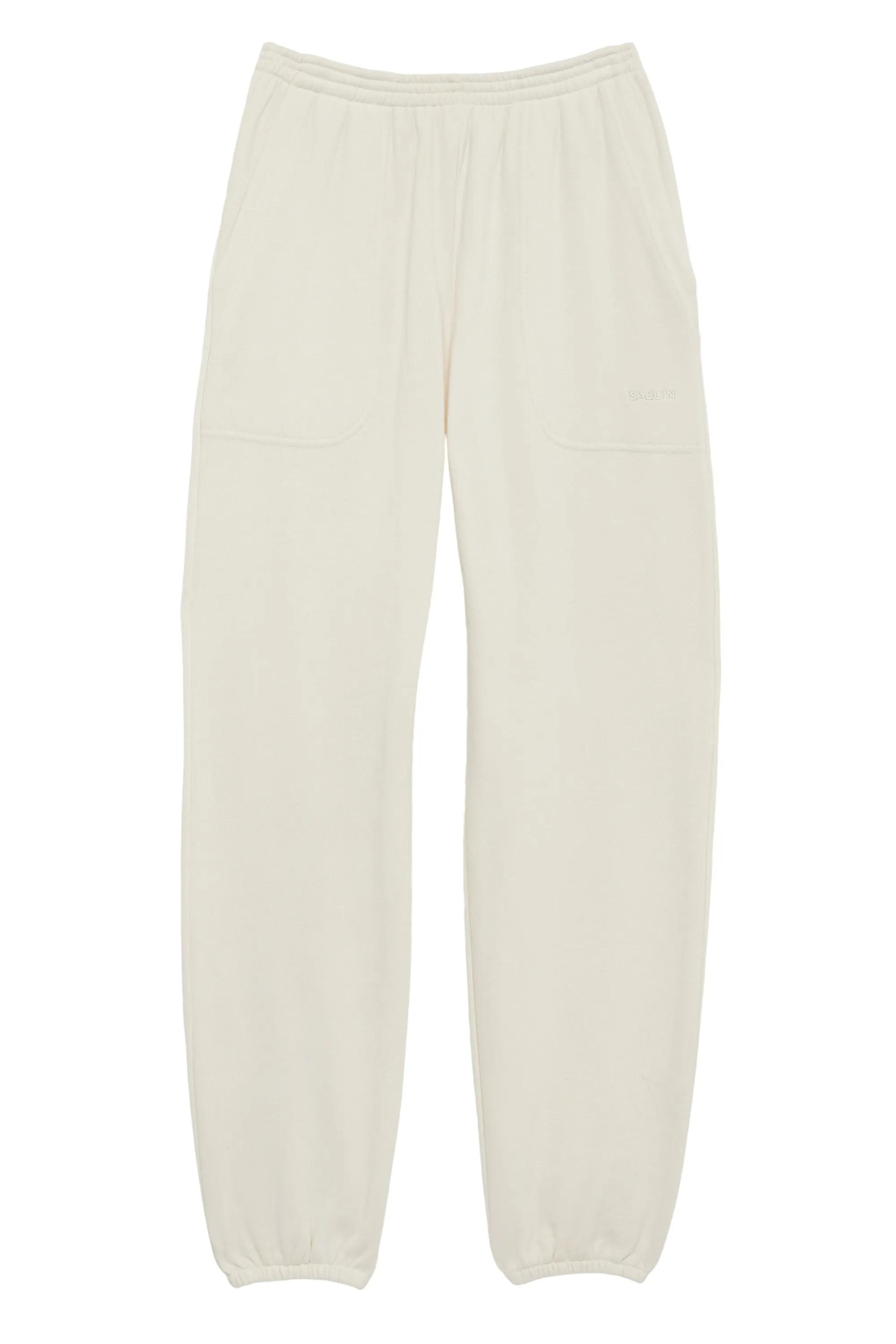 MASON LOW RISE RELAXED SWEATPANT W/ POCKETS| GARDENIA sold by Sablyn product image thumbnail 2
