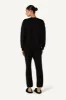 MASON LOW RISE RELAXED SWEATPANT W/ POCKETS | BLACK sold by Sablyn