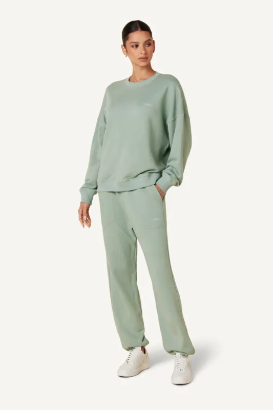 ROMY CLASSIC SWEATSHIRT | SEAFOAM sold by Sablyn