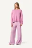 ALSTON BOYFRIEND CASHMERE CREWNECK | ORCHID sold by Sablyn