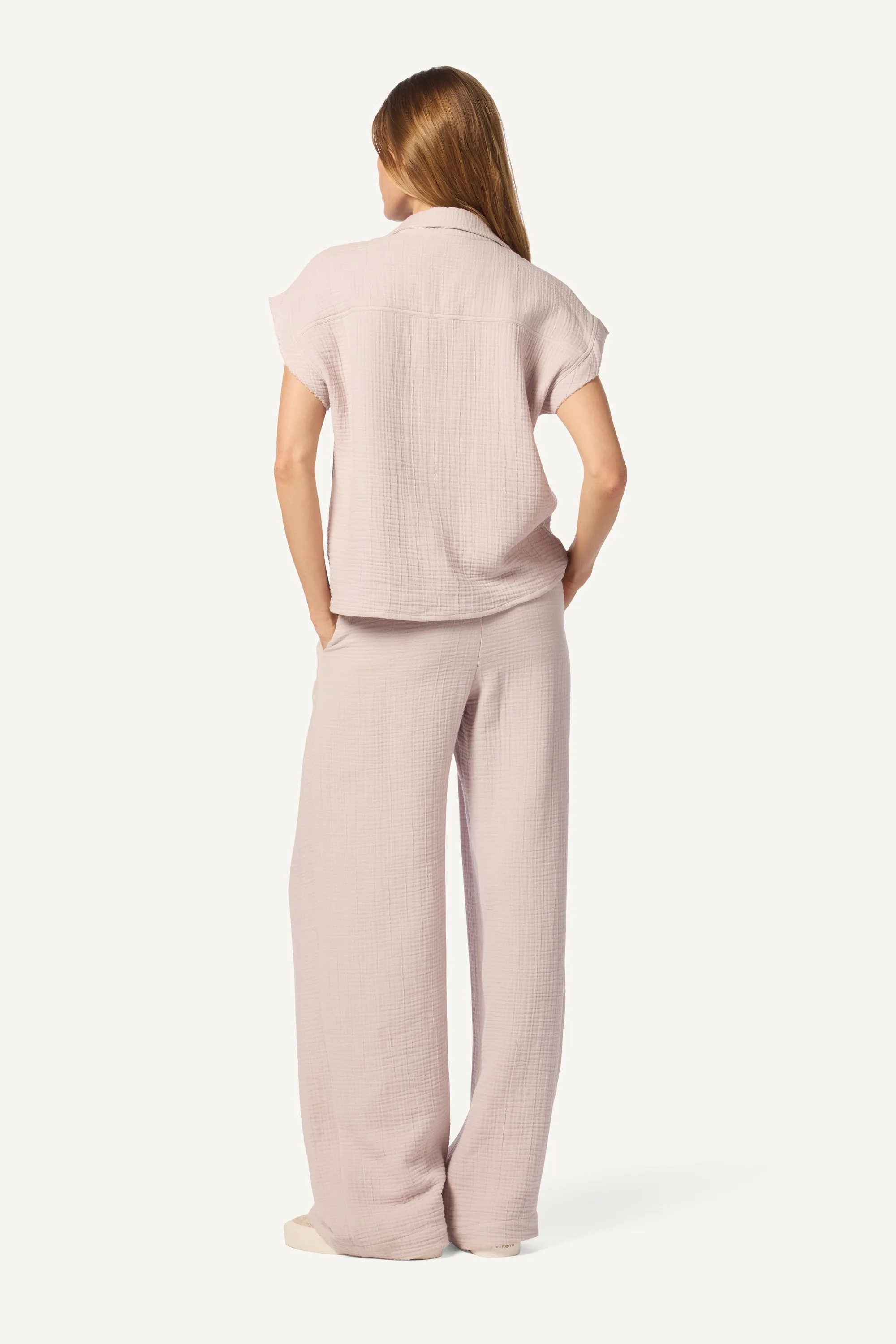 CALEB SHORT SLEEVE BUTTON DOWN | HIMALAYA sold by Sablyn product image thumbnail 4