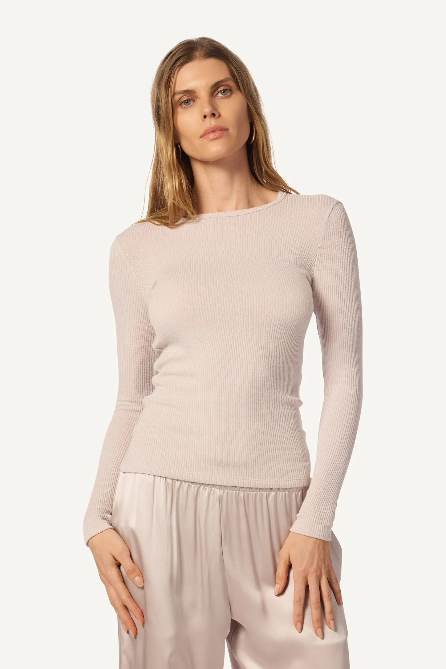 BRYNN WIDE LEG SILK PANT | HIMALAYA sold by Sablyn product image thumbnail 2