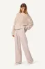 ALSTON OPEN KNIT BOYFRIEND CASHMERE CREWNECK | HIMALAYA sold by Sablyn