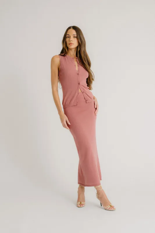LUNA PENCIL SKIRT | DESERT BLOOM sold by Sablyn