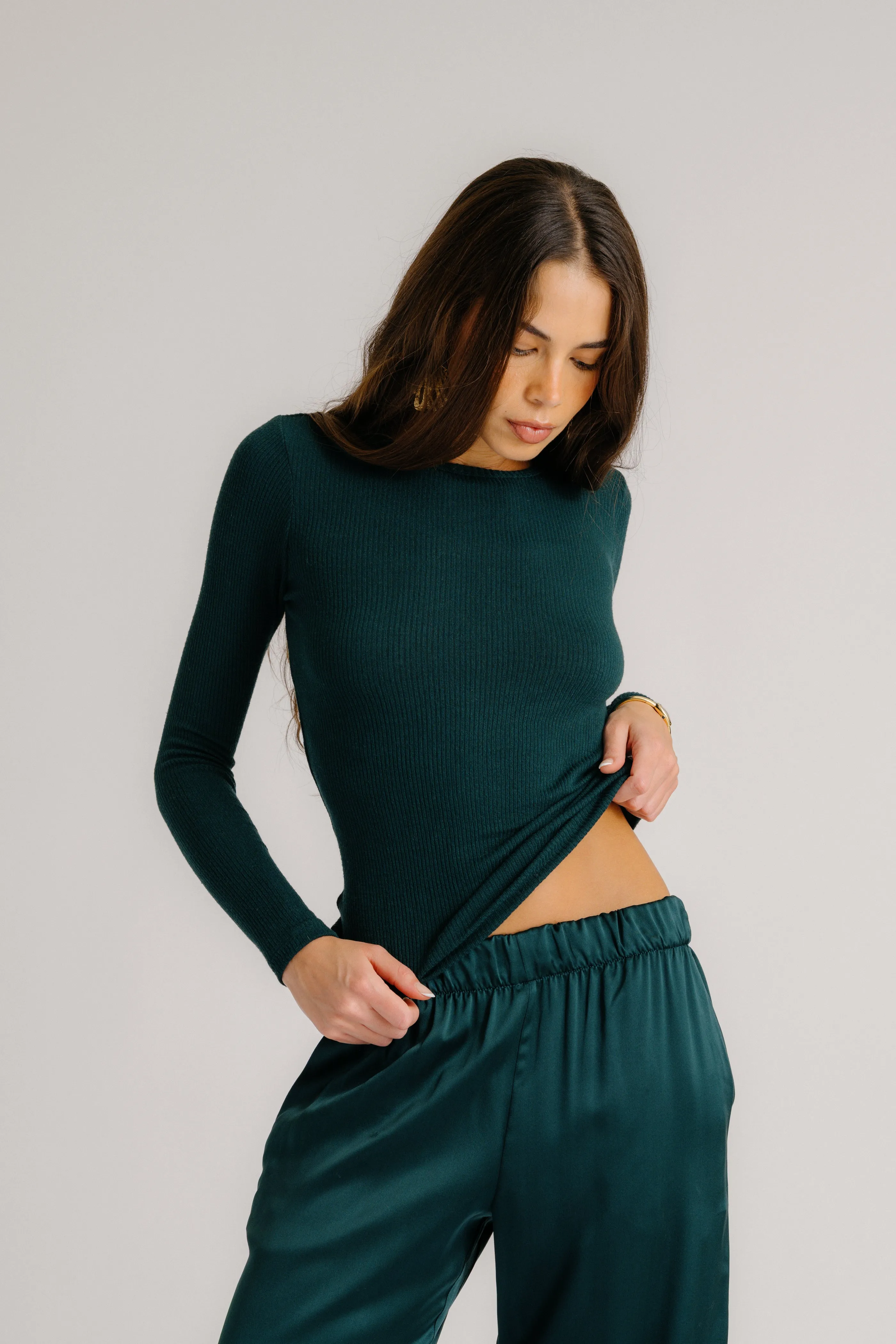 BRYNN WIDE LEG SILK PANT | SACRAMENTO sold by Sablyn product image thumbnail 4