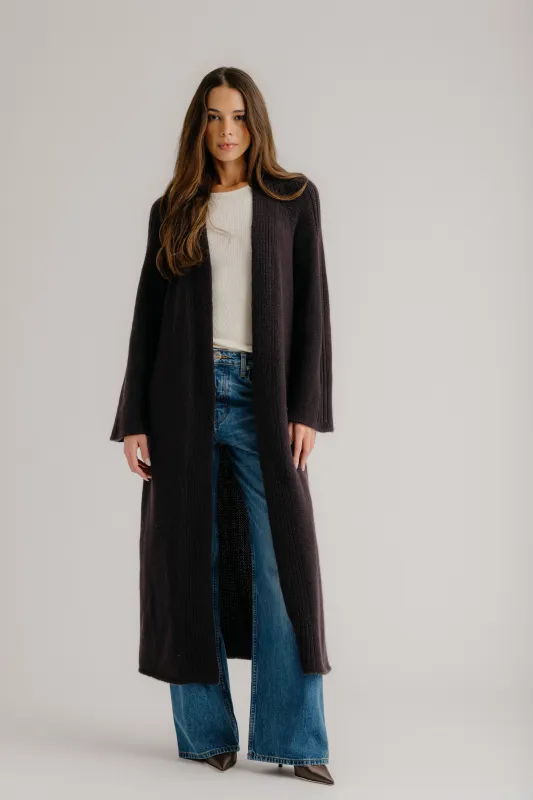 MERCEDES RELAXED CASHMERE DUSTER | OAK TREE sold by Sablyn