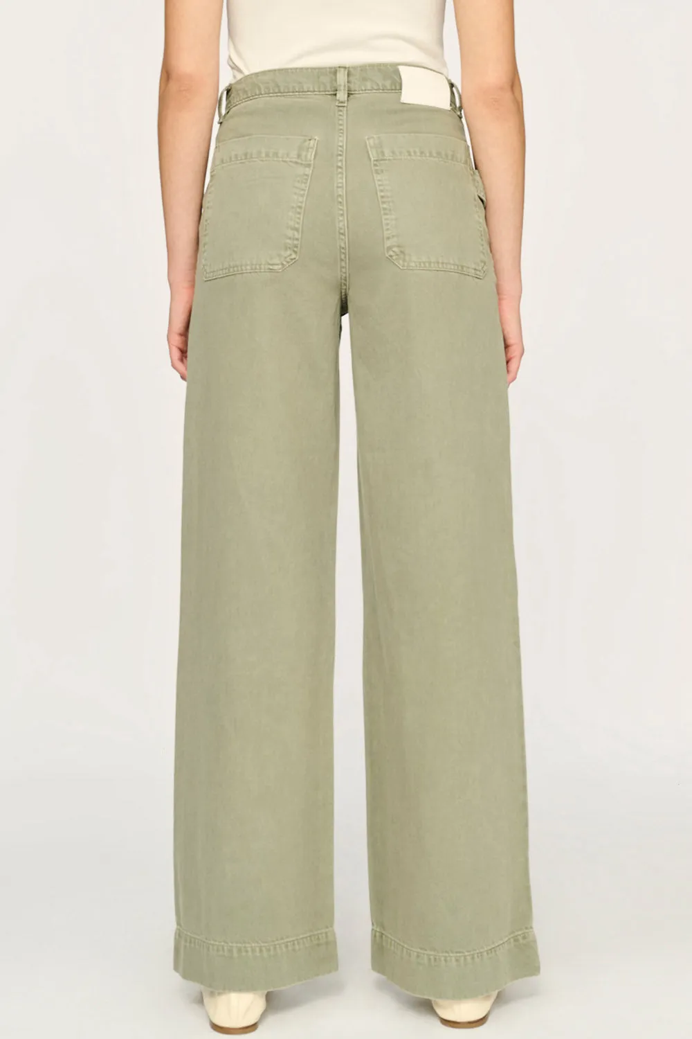 Zoie Wide Leg Relaxed | Alpine Green sold by Jennifer Glasgow product image thumbnail 3
