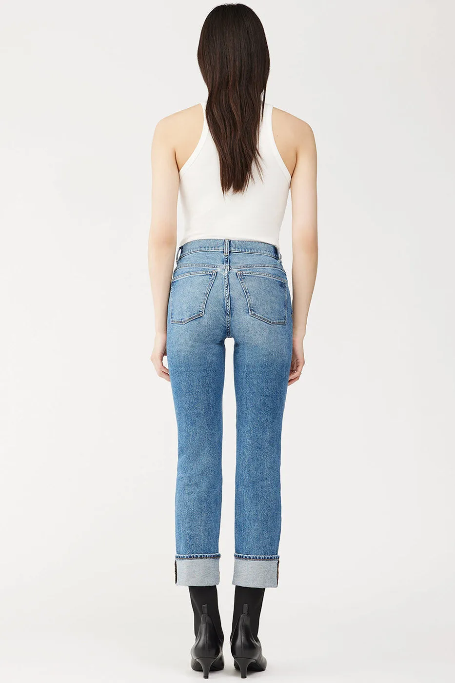 Patti Straight High Rise Cuffed sold by Jennifer Glasgow product image thumbnail 5