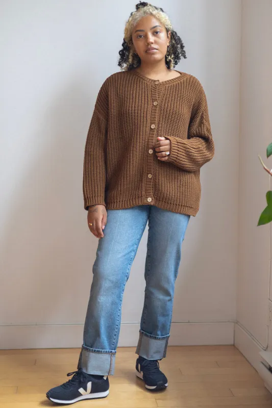 Patti Straight High Rise Cuffed sold by Jennifer Glasgow