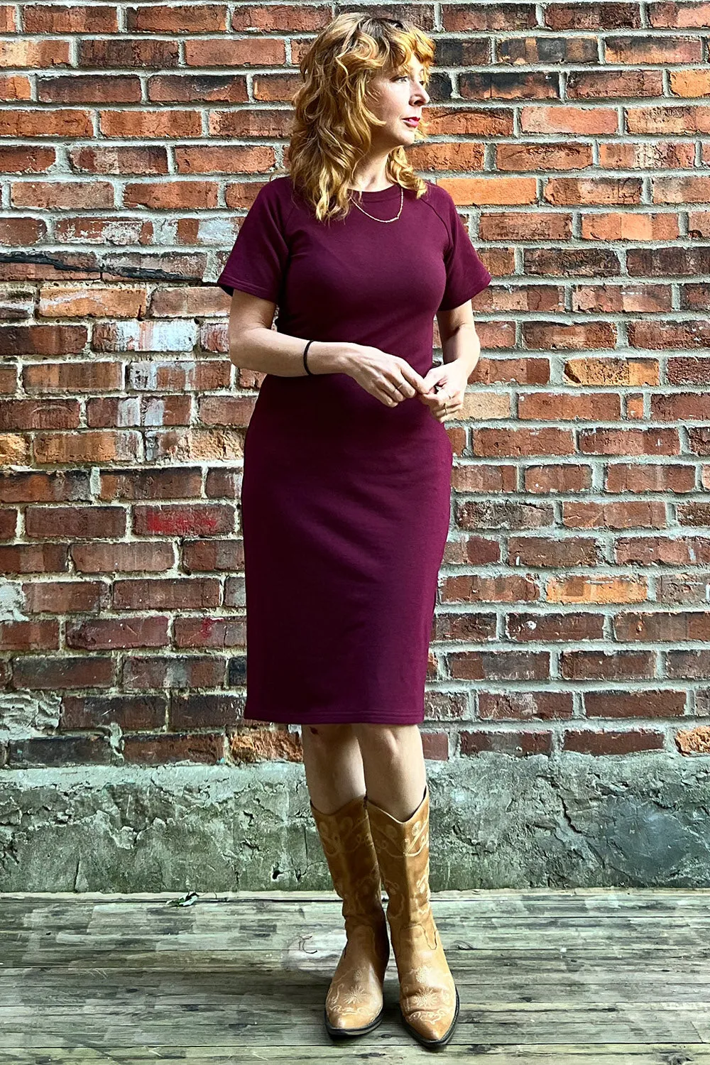 Short Sleeve Terry Raglan sold by Jennifer Glasgow product image thumbnail 5