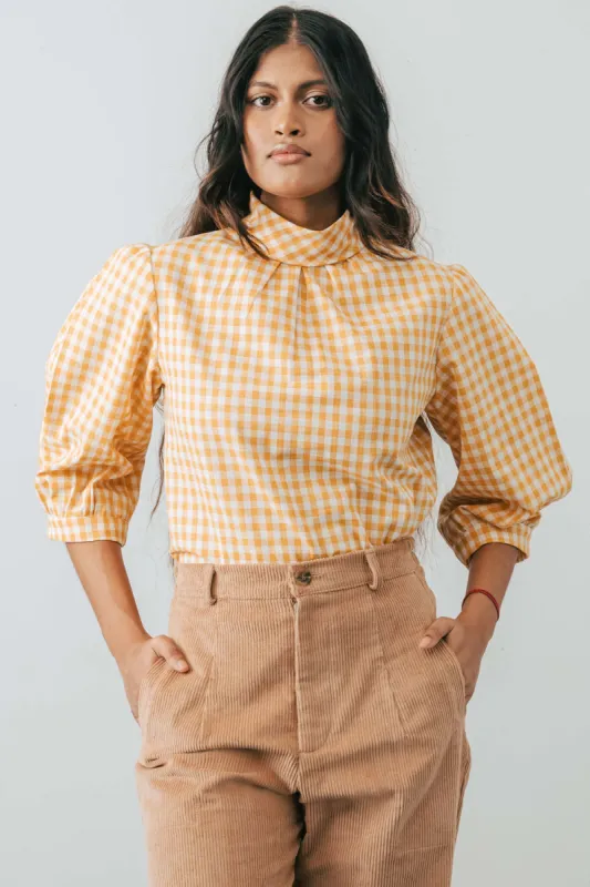 Bondi Blouse made by Jennifer Glasgow