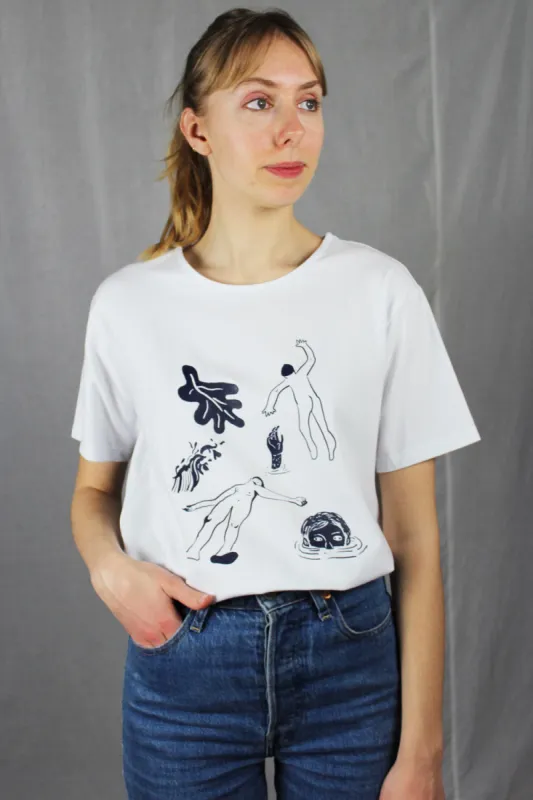 Essential Sumwut Collab Float T-shirt sold by Jennifer Glasgow