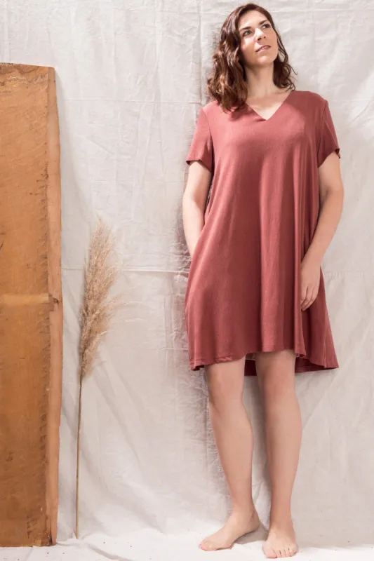 Tulsi Dress made by Jennifer Glasgow