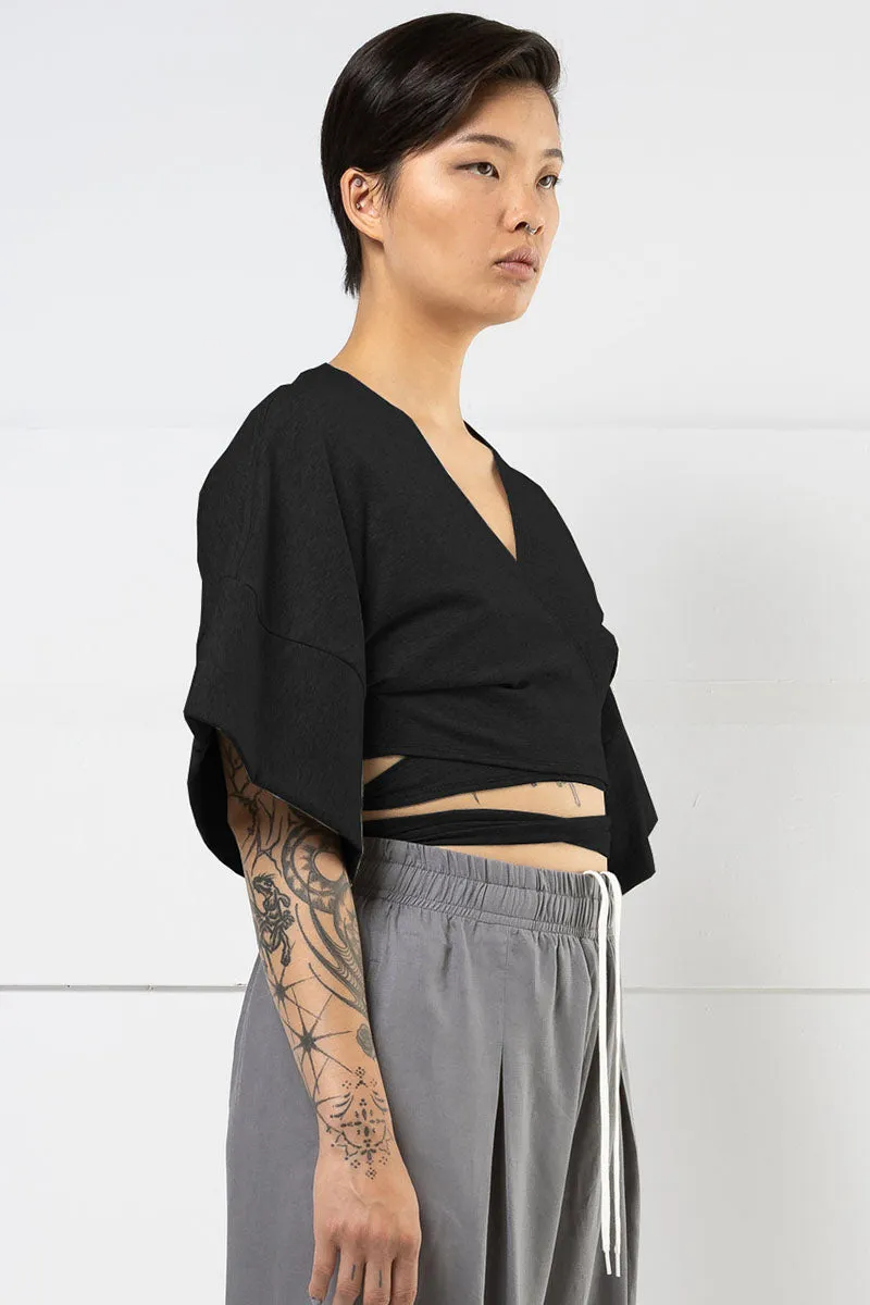 Tenbin Wrap Top sold by Jennifer Glasgow product image thumbnail 2