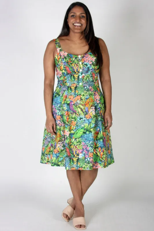 Corncrake Dress made by Birds of North America