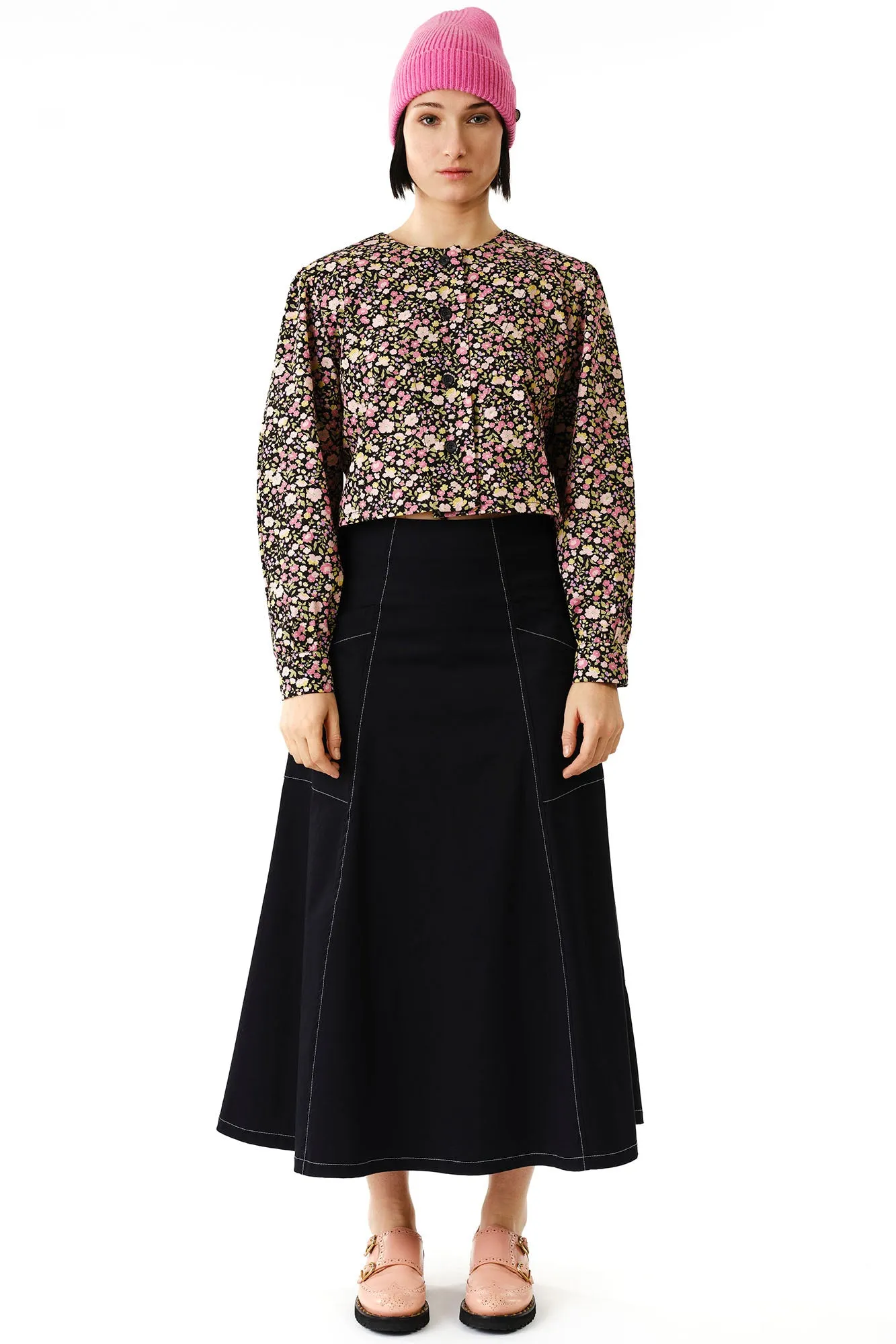 Volans Fluted Skirt sold by Jennifer Glasgow