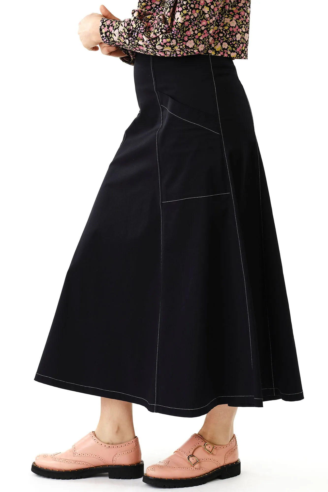 Volans Fluted Skirt sold by Jennifer Glasgow product image thumbnail 3