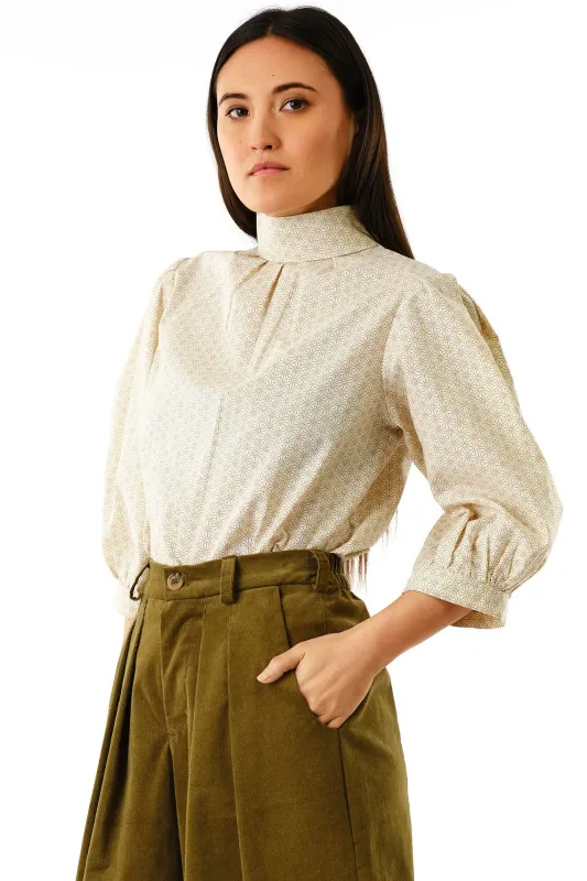 Bondi Blouse made by Jennifer Glasgow