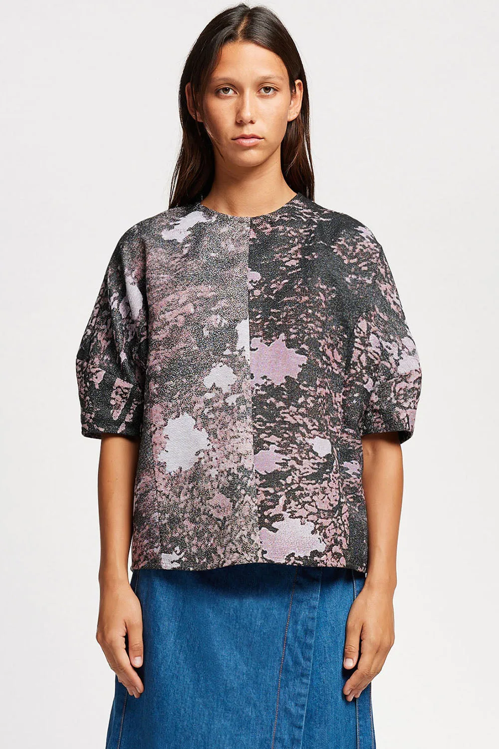 Forge Jacquard Top sold by Jennifer Glasgow