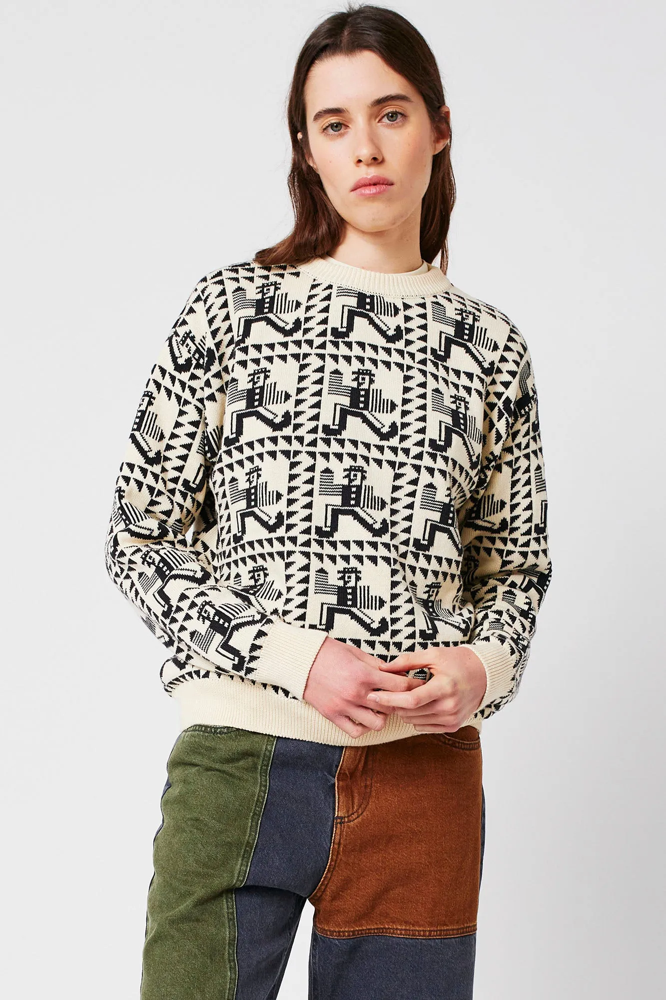 Mr. Pencil Jacquard Jumper sold by Jennifer Glasgow product image thumbnail 2