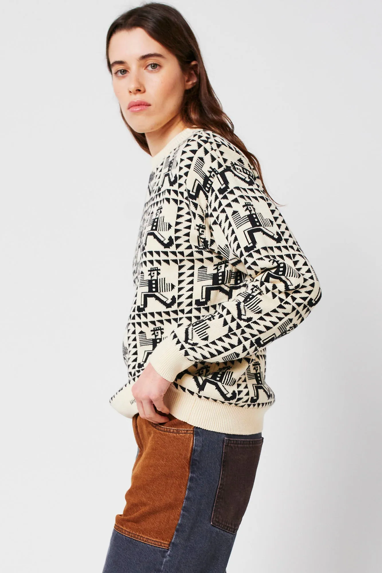 Mr. Pencil Jacquard Jumper sold by Jennifer Glasgow product image thumbnail 3