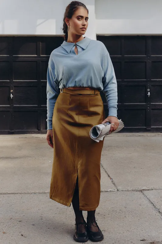 Carmine Skirt made by Jennifer Glasgow