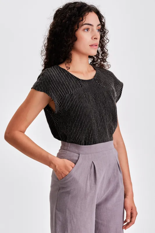 Moira Top made by Jennifer Glasgow