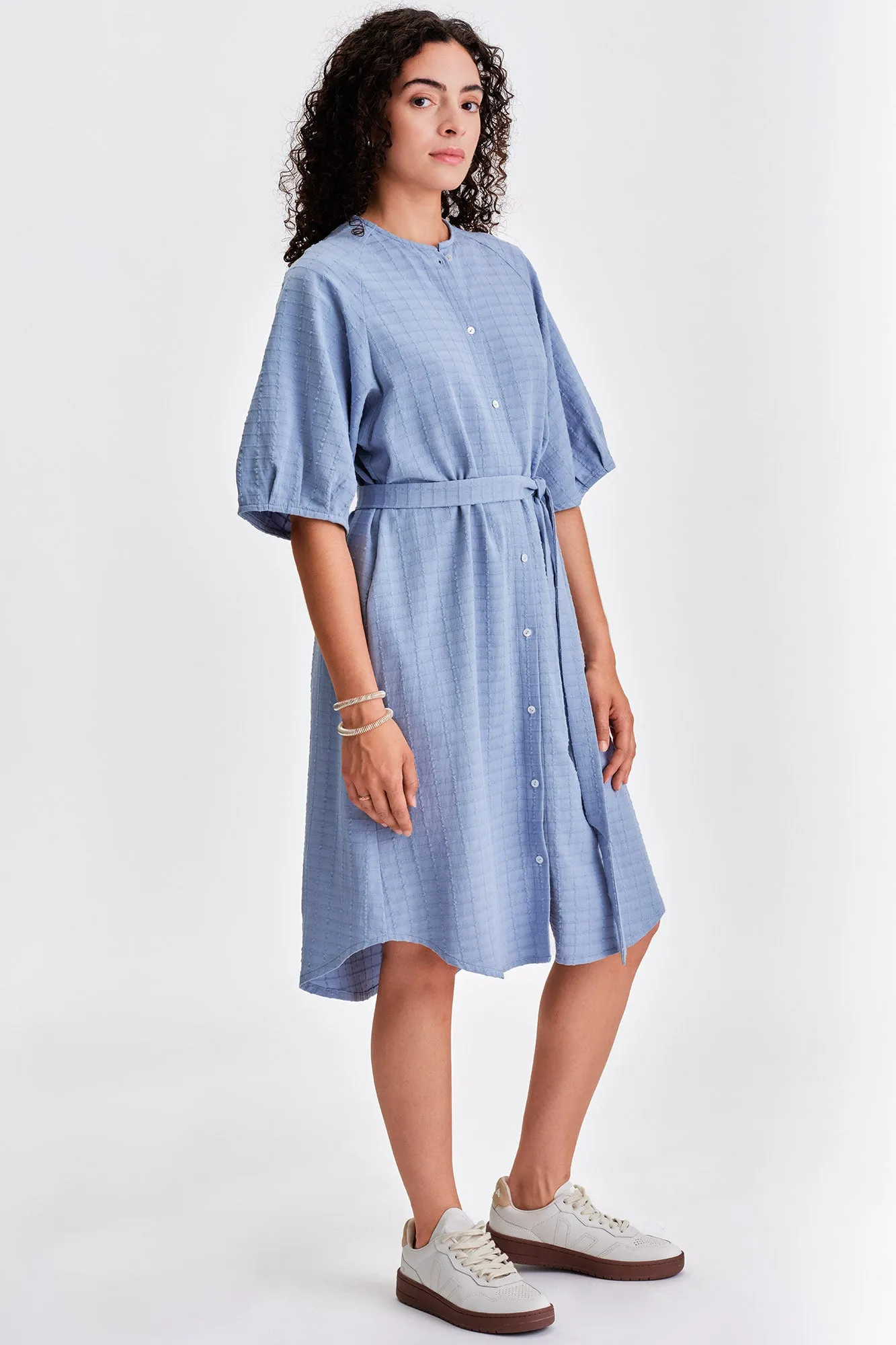 Cardinal Button Up Dress sold by Jennifer Glasgow product image thumbnail 4