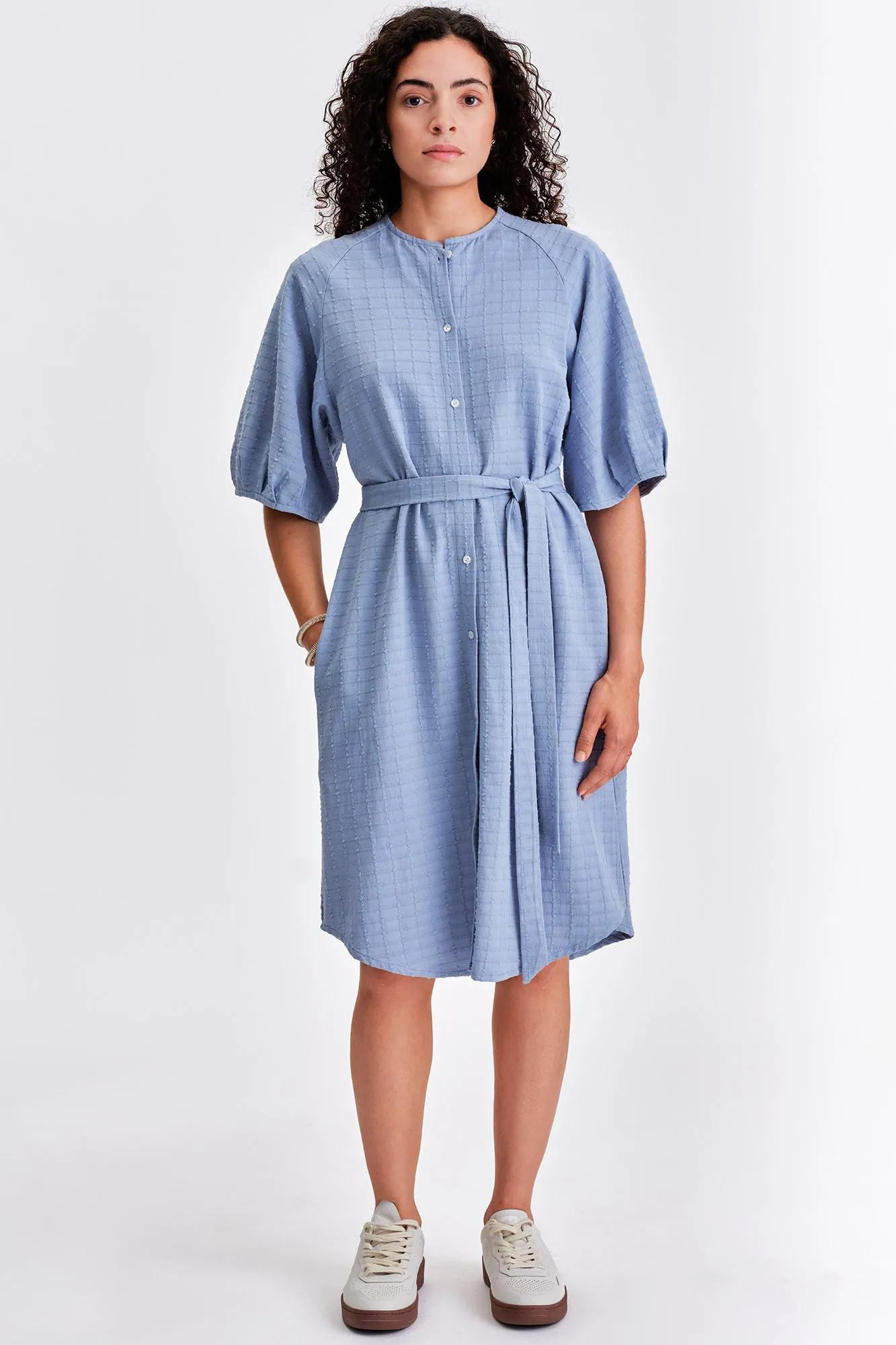 Cardinal Button Up Dress sold by Jennifer Glasgow product image thumbnail 3