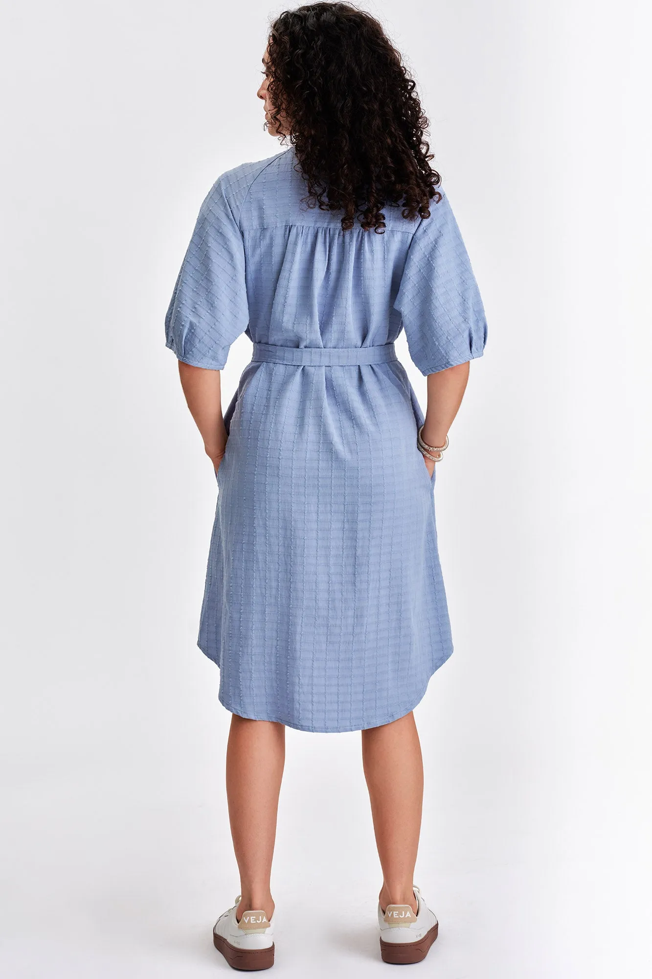 Cardinal Button Up Dress sold by Jennifer Glasgow product image thumbnail 5