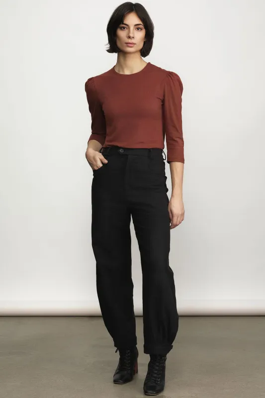 Elora Trousers made by Jennifer Glasgow