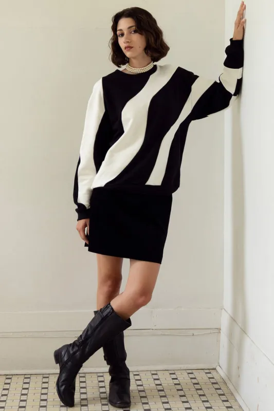 Ambre Crewneck made by Jennifer Glasgow