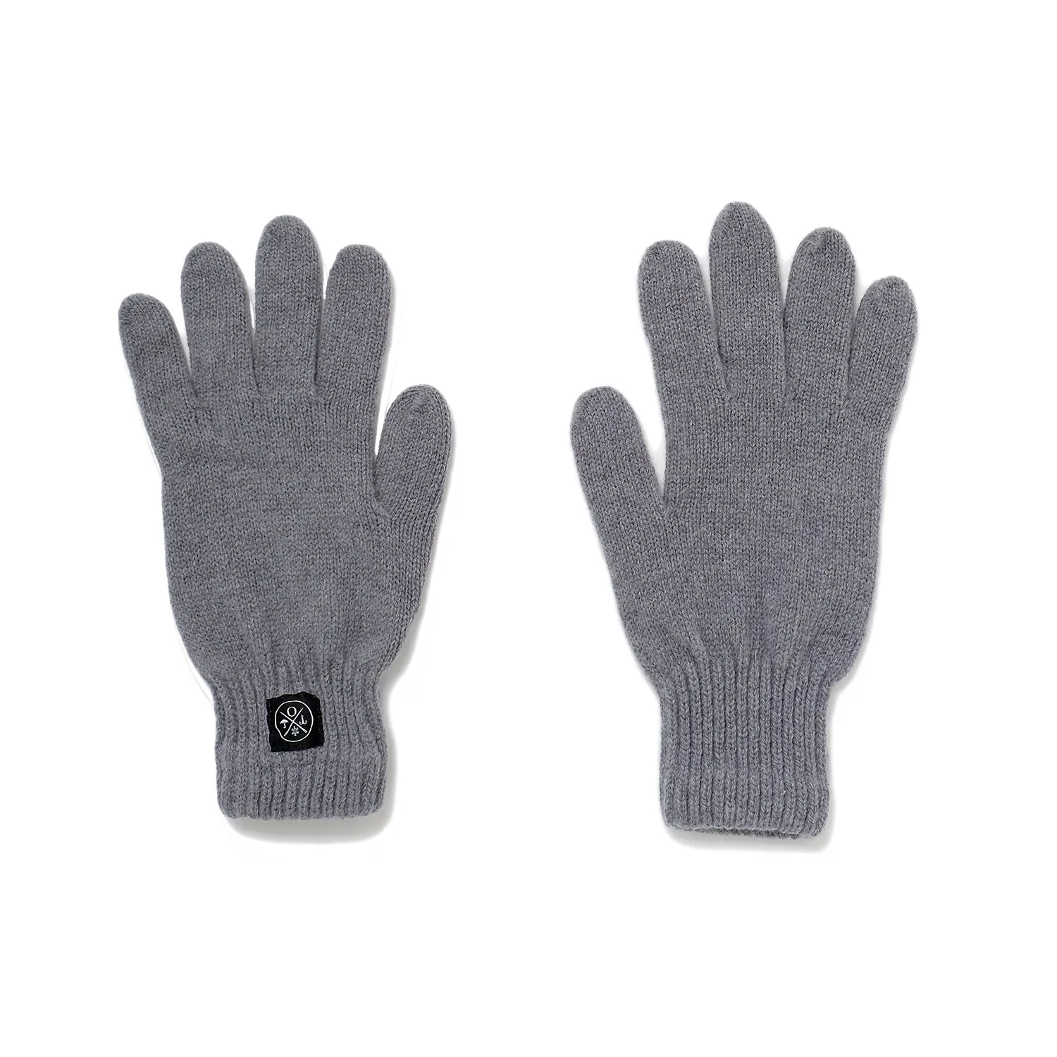 Grey Full Finger Wool Gloves sold by Outclass